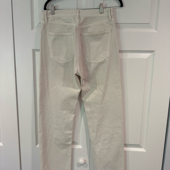 AGOLDE Off-White 90's Pinch Waist Jeans, sold out online - Picture 5 of 7